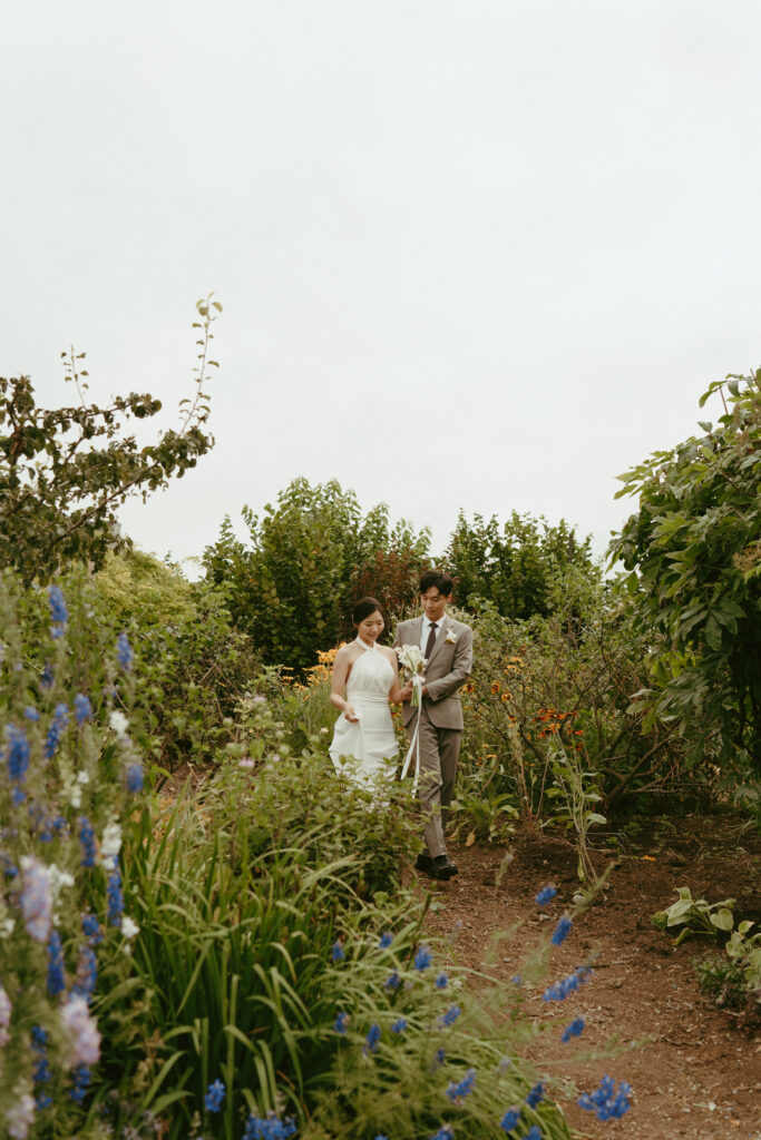 Bridal Portraits in the Garden 